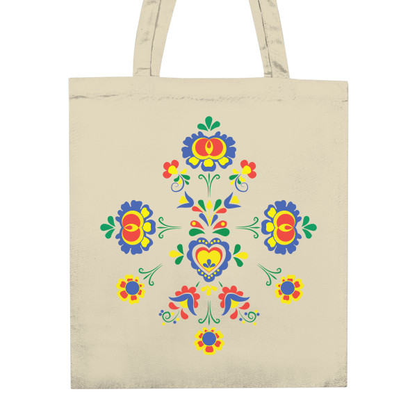 Nákupní taška unisex s potlačou Folklórny ornament