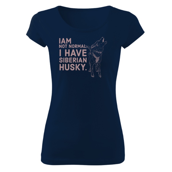 Tričko s potiskem Not normal